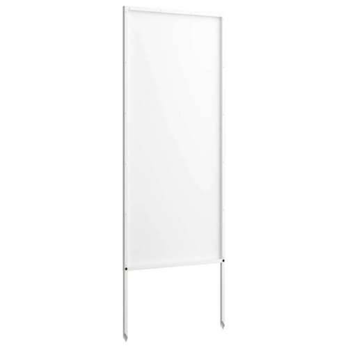 Dekorativna ploča za vrt Bijela 50 x 140 cm Cijena
