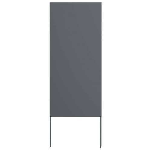 Dekorativna ploča za vrt Antracitno siva 50 x 140 cm Cijena