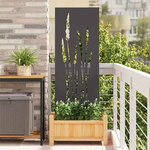 Dekorativna ploča za vrt Crna 50 x 140 cm Cijena