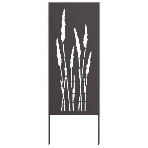 Dekorativna ploča za vrt Crna 50 x 140 cm Cijena