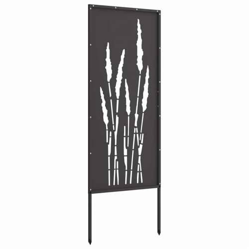 Dekorativna ploča za vrt Crna 50 x 140 cm Cijena