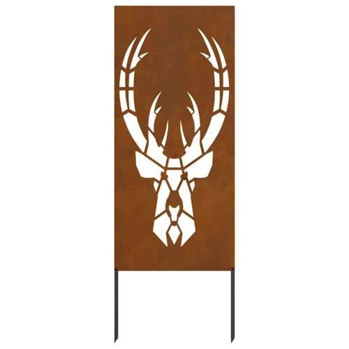Dekorativna ploča za vrt Rđa 50 x 140 cm Cijena