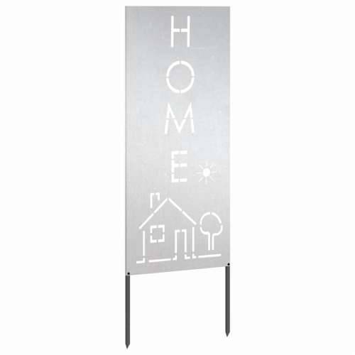 Dekorativna ploča za vrt Srebrna 50 x 140 cm Cijena