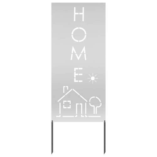 Dekorativna ploča za vrt Srebrna 50 x 140 cm Cijena