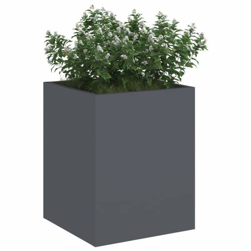 Vrtna saksija Antracitno siva 50 x 32 x 40 cm Cijena