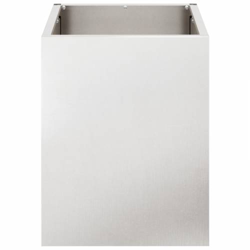 Vrtna saksija Srebrna 50 x 32 x 40 cm Cijena