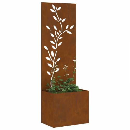 Vrtni Sadič s Dekorativnom Pločom Rđa 50 x 140 cm Cijena