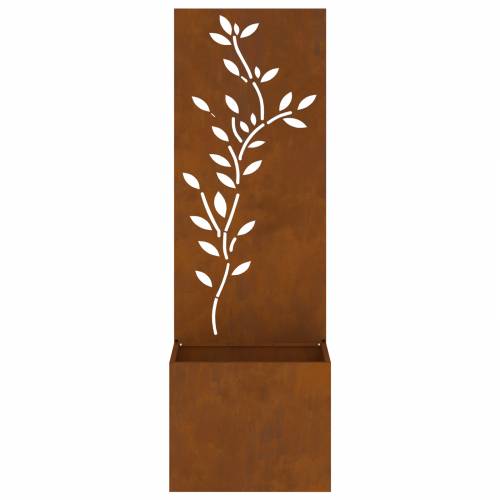 Vrtni Sadič s Dekorativnom Pločom Rđa 50 x 140 cm Cijena