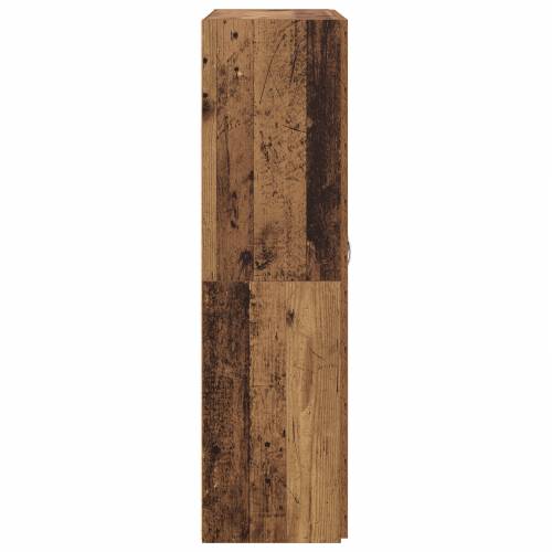 Uredski ormar Staro drvo 60 x 32 x 115 cm Konstruirano drvo Cijena
