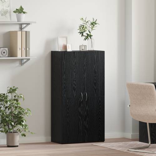 Uredski ormar Crni hrast 60 x 32 x 115 cm Konstruirano drvo Cijena