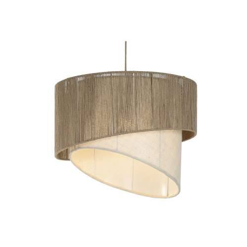 Stropna svjetiljka Home ESPRIT Smeđa Juta Metal Uže 60 x 60 x 50 cm Cijena