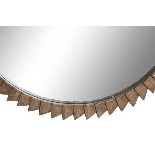 Zidno ogledalo Home ESPRIT Prirodno moderan 75 x 3 x 75 cm Cijena