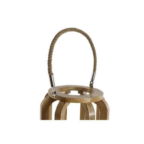 Svijećnjak Home ESPRIT Prirodno Kristal Drvo Manga 25 x 25 x 35 cm Cijena