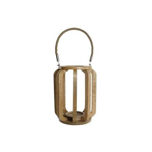 Svijećnjak Home ESPRIT Prirodno Kristal Drvo Manga 25 x 25 x 35 cm Cijena