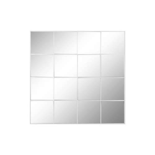 Zidno ogledalo Home ESPRIT Bijela Prozor Scandi 122 x 2 x 122 cm Cijena
