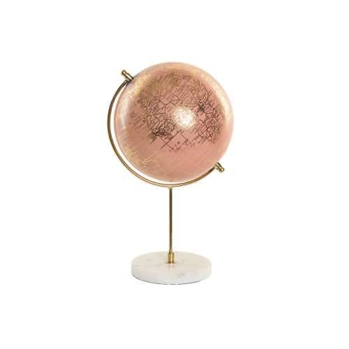 Ukrasna figura Home ESPRIT Bijela Roza zlatan gradski Cijena
