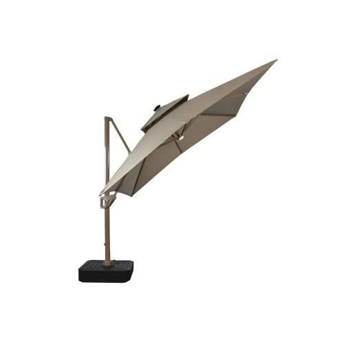 Suncobran Home ESPRIT Bež Šampanjac 286 x 350 x 280 cm Cijena