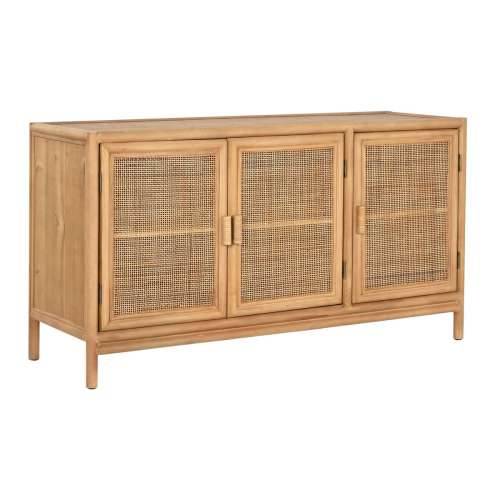 Ormarić za hodnik Home ESPRIT Svijetlo smeđi Ratan Jela 120 x 40 x 65 cm Cijena