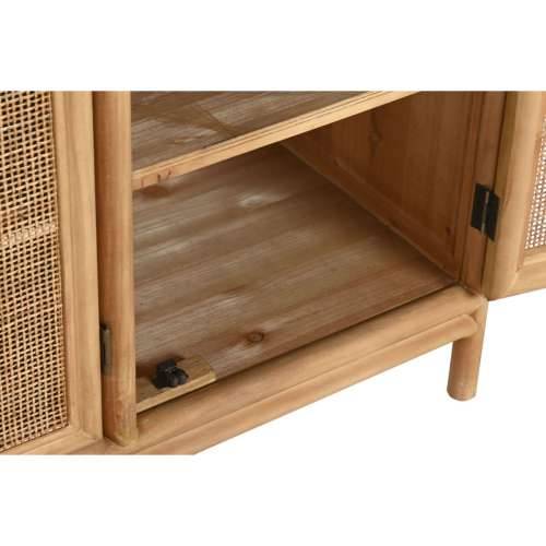 Ormarić za hodnik Home ESPRIT Svijetlo smeđi Ratan Jela 120 x 40 x 65 cm Cijena