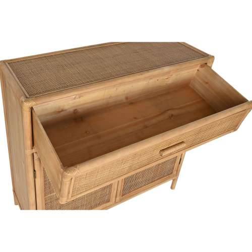 Ormarić za hodnik Home ESPRIT Svijetlo smeđi Ratan Jela 100 x 40 x 100 cm Cijena