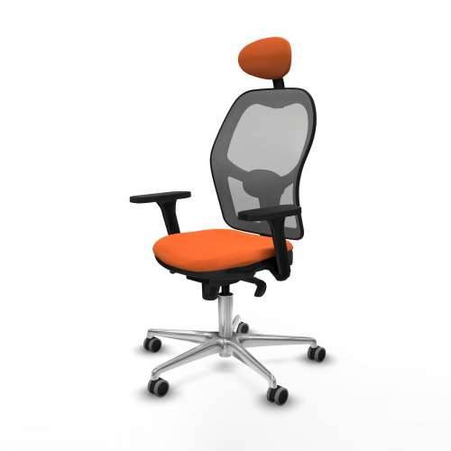 Uredska stolica sa uzglavljem Jorquera Piqueras y Crespo 3D086G1 Oranžna Cijena