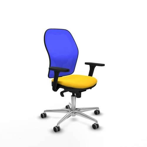 Uredska stolica Jorquera Piqueras y Crespo 3D086G0 Rumena Cijena