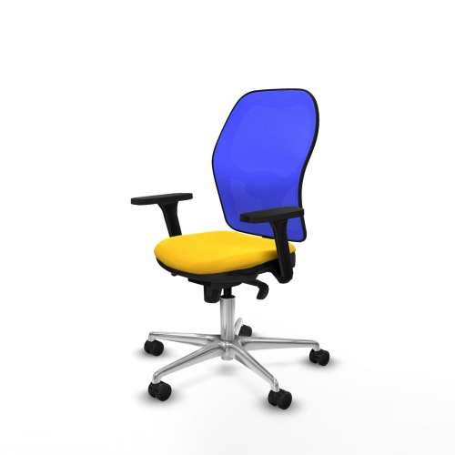 Uredska stolica Jorquera Piqueras y Crespo 3D086N0 Rumena Cijena