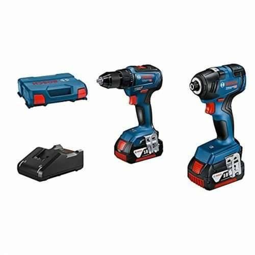 Set bušilice i pribor BOSCH GDR 18V-200 + GSR 18V-55 + GBA 18V 2x4.0Ah + GAL 18V-40 18 V Cijena