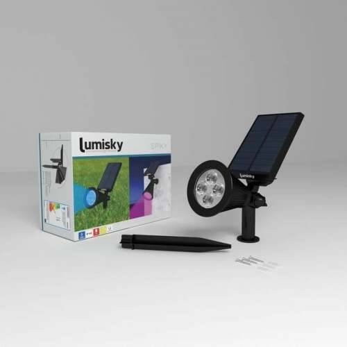 Solarna svjetiljka Lumisky Crna rouge 200 Lm (2 Dijelovi) (2 kom.) Cijena
