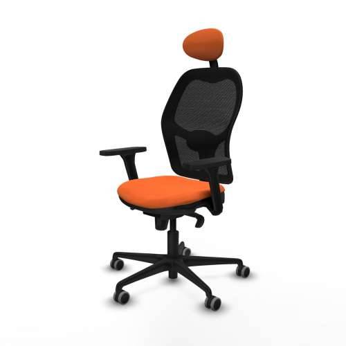 Uredska stolica sa uzglavljem Jorquera Piqueras y Crespo 3D036G1 Oranžna Cijena