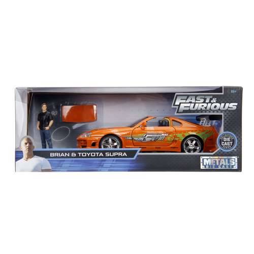 Playset Fast & Furious Brian & Toyota Supra 2 Dijelovi Cijena