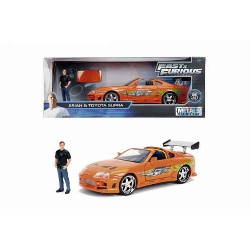 Playset Fast & Furious Brian & Toyota Supra 2 Dijelovi Cijena
