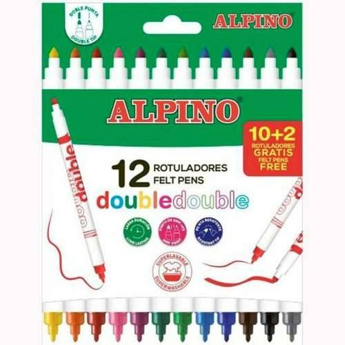 Set Flomastera Alpino Double Pisana 12 Dijelovi (24 kom.) Cijena