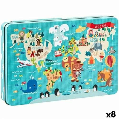 Puzzle Apli 48 x 32 cm Karta Svijeta 24 Dijelovi (8 kom.) Cijena
