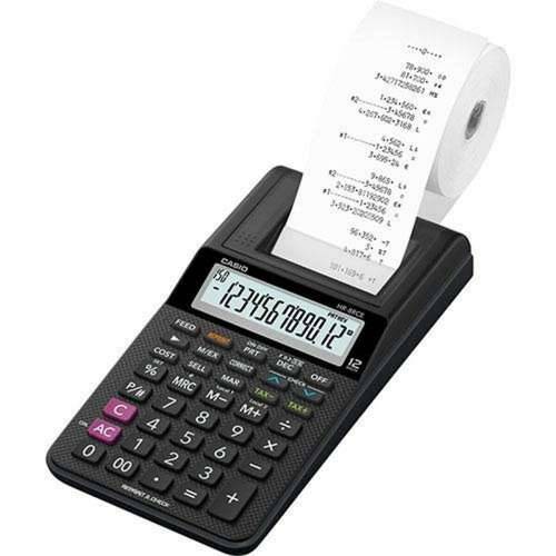 Pisač kalkulator Casio HR-8RCE Crna (10 kom.) Cijena