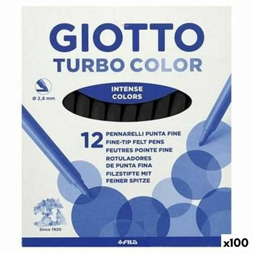 Set Flomastera Giotto TURBO COLOR Crna 12 Dijelovi (100 kom.) Cijena