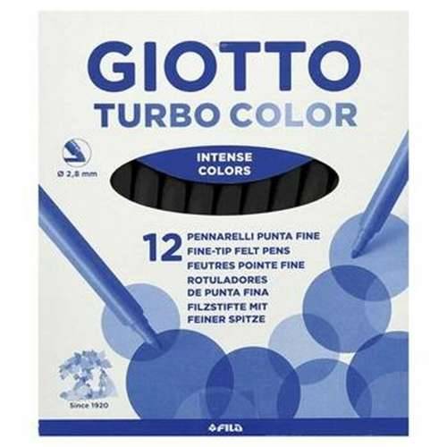 Set Flomastera Giotto TURBO COLOR Crna 12 Dijelovi (100 kom.) Cijena