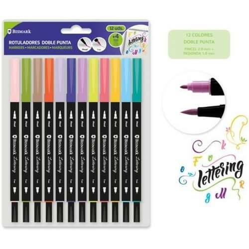 Set Flomastera Bismark LETTERING Pisana 12 Dijelovi (6 kom.) Cijena