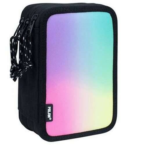 Trodijelna Pernica Milan Sunset Crna 19,5 x 13 x 7,5 cm (12 kom.) Cijena