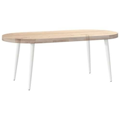 Noge za klub stolić konusnog oblika 4 kom bijele 42-43 cm čelik - Bijela 42-43 cm 1 Cijena
