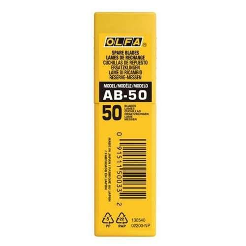 Oštrica rezača Olfa AB-50 9 mm 50 Dijelovi 6 kom. Cijena