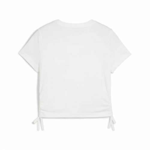 Dječje Majica Kratkih Rukava Puma Essentials Metallic Knotted Bijela Cijena