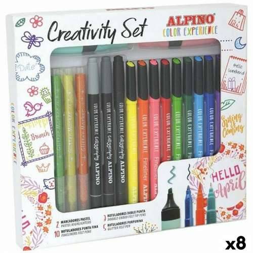 Set Flomastera Alpino CREATIVITY COLOR EXPERIENCE Pisana 20 Dijelovi (8 kom.) Cijena