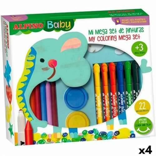 Set za ličenje Alpino Baby Pisana 36 Dijelovi (4 kom.) Cijena