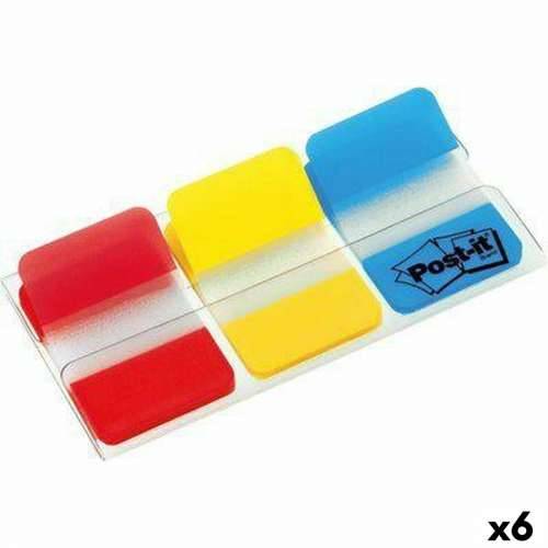 Ljepljive Bilješke Post-it Pisana 22 Listovi 25 x 38 mm (6 kom.) Cijena