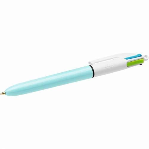 Set Kemijskih Olovaka Bic 4 Colours Bijela Vijoličasta Cijena