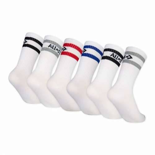 Čarape Converse Wordmark Crew Bijela (5-7 Godina) Cijena