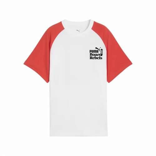 Dječje Majica Kratkih Rukava Puma Puma Mid90S Graphic Tee Bijela Crvena Cijena