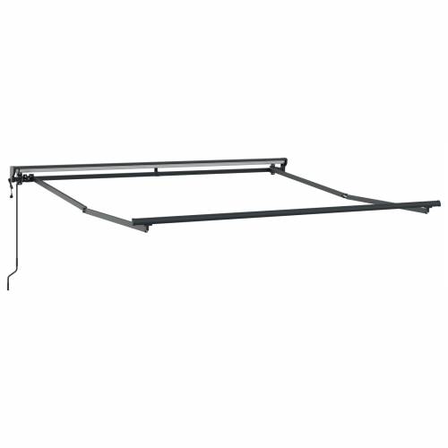Skrovita tenda Krema 300x250 cm Aluminij i poliester Cijena