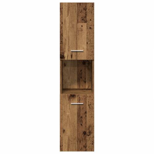 Setovi 3 pcs Staro drvo 30 x 30 x 130 cm Konstruirano drvo Cijena